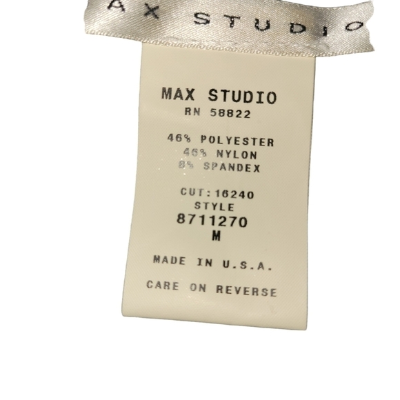 Vintage Max Studio Sweater Set Black Gray M - Picture 3 of 3